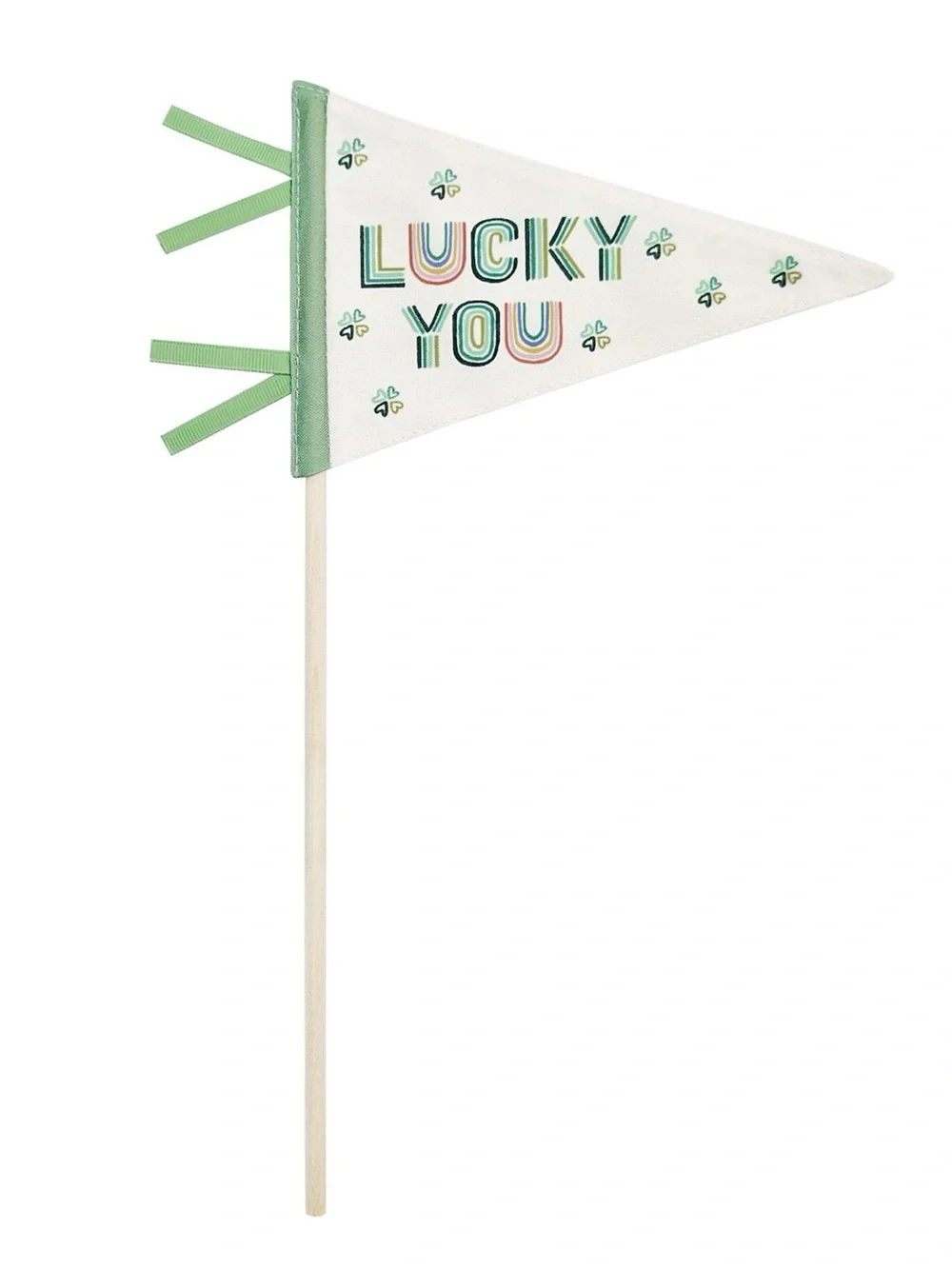 Lucky You Green Party Pennant Pick*